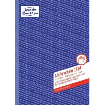 Βιβλίο εντύπων λογιστικής A4 Avery 1724