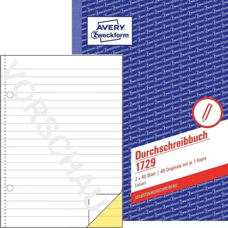Έντυπο/βιβλίο λογιστικής A5 Avery 1729