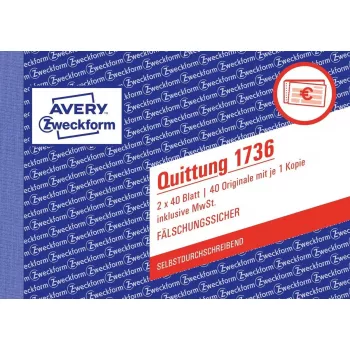 Βιβλίο εκκαθάρισης A6 Avery 1736