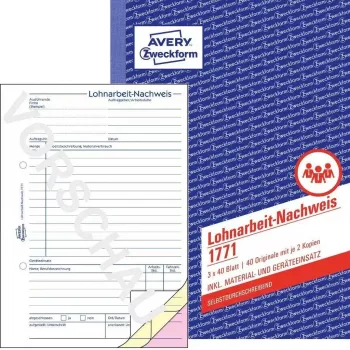 Επαγγελματική φόρμα Avery 1771