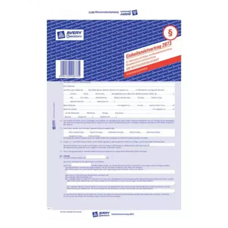 Χαρτί ευρετηρίου Avery 2873