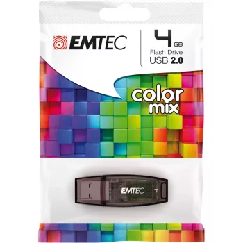 Emtec C410 USB 2.0 flash drive 4 GB, κόκκινο