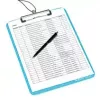 Πινακίδα με κλιπ A4 Herlitz 11205671 Μπλε