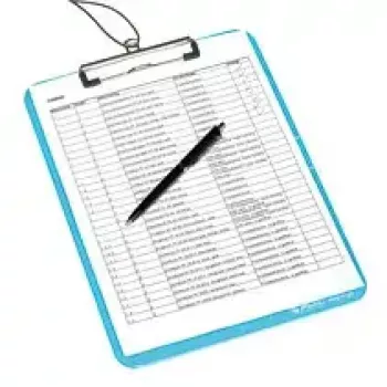 Πινακίδα με κλιπ A4 Herlitz 11205671 Μπλε