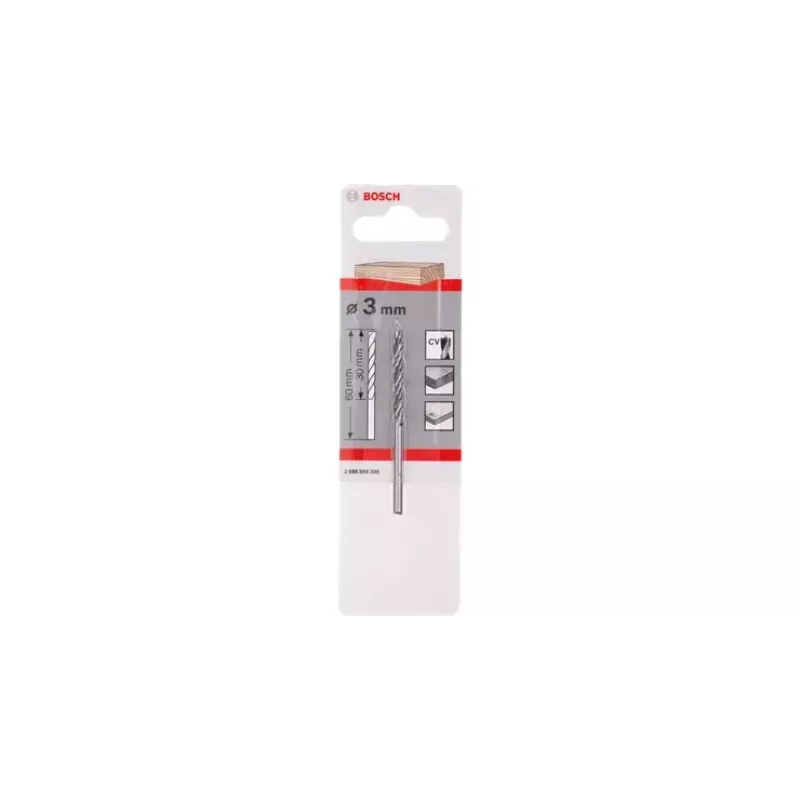 Τρυπάνι ξυλείας σπιράλ Bosch Standard 7 x 69 x 109 mm (2608596304)