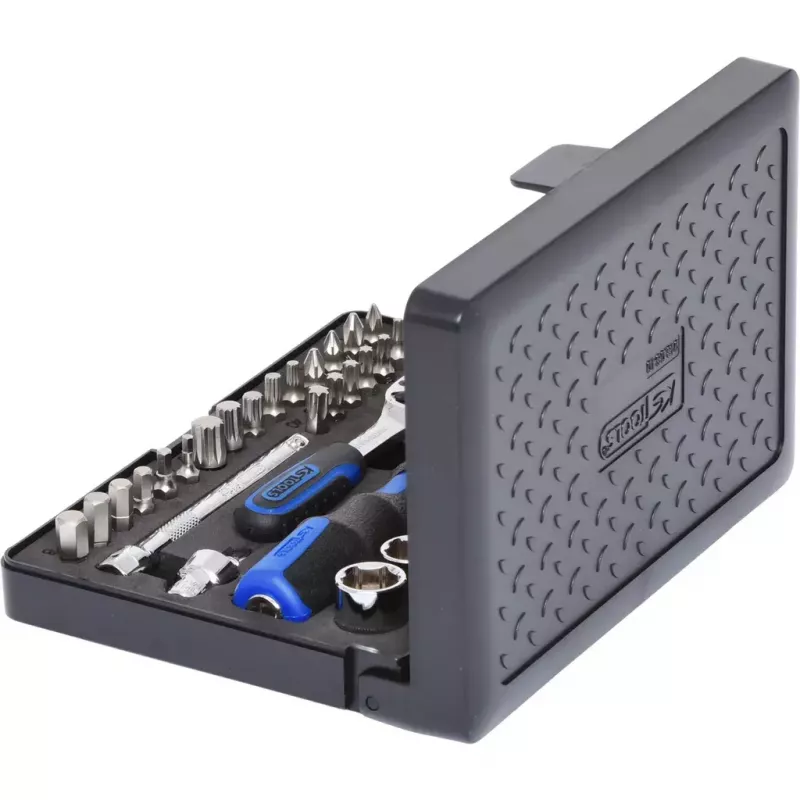 Σετ καρυδακιών KS Tools 918.0640 1/4 ίντσας τετράγωνο 40 τεμάχια