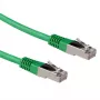 ACT Πράσινο 2 μέτρα LSZH SFTP CAT6A καλώδιο patch με βύσματα RJ45