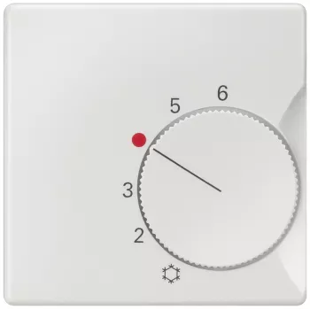 Siemens DELTA i-system 5TC9221 καπάκι θερμοστάτη χώρου, τιτανίου λευκό