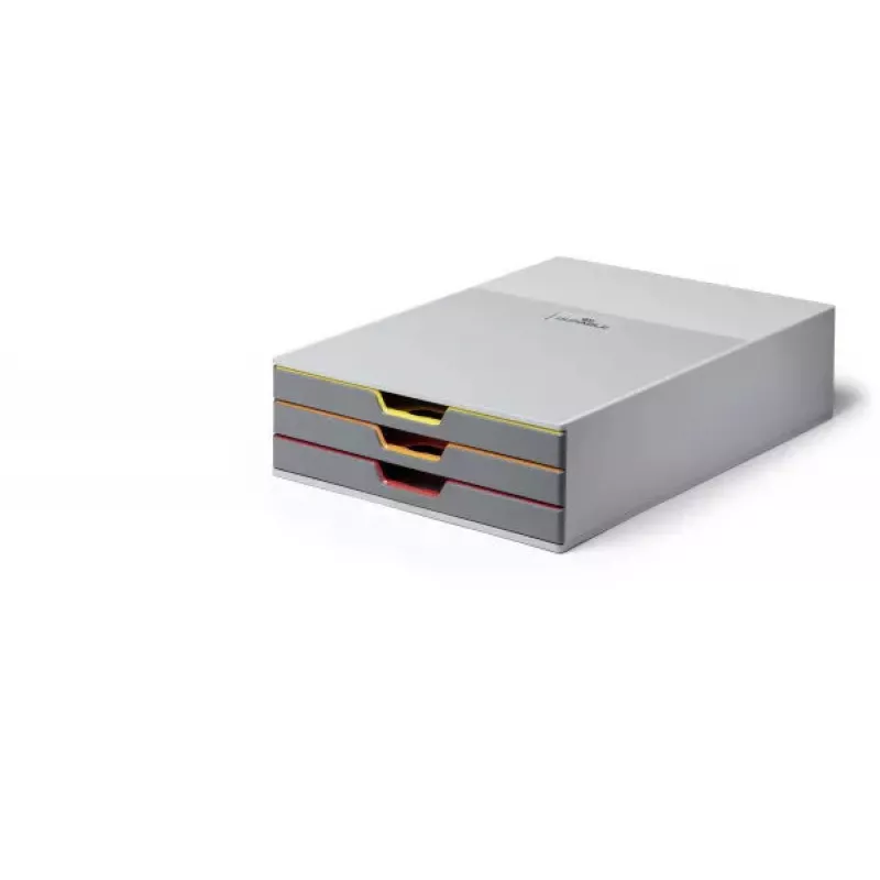 Πλαστική μονάδα συρταριών Durable Varicolor 3