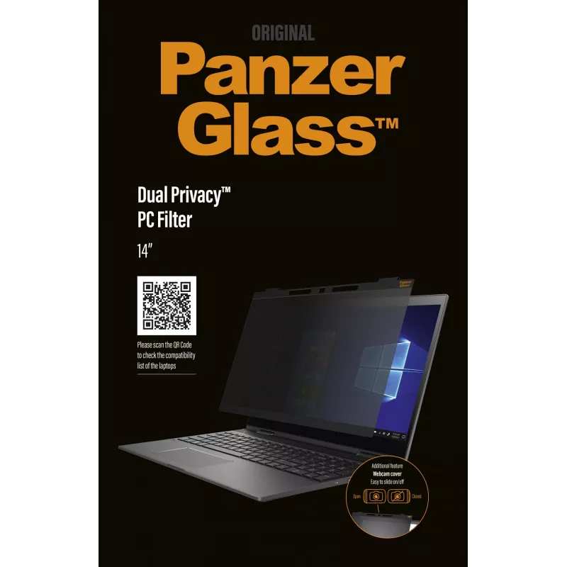 PanzerGlass ® Universal Laptops 13″ - Dual Privacy™| Προστασία οθόνης