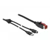 Καλώδιο PoweredUSB DeLOCK 85942 3m USB Type-A Mini-DIN 3-Pin