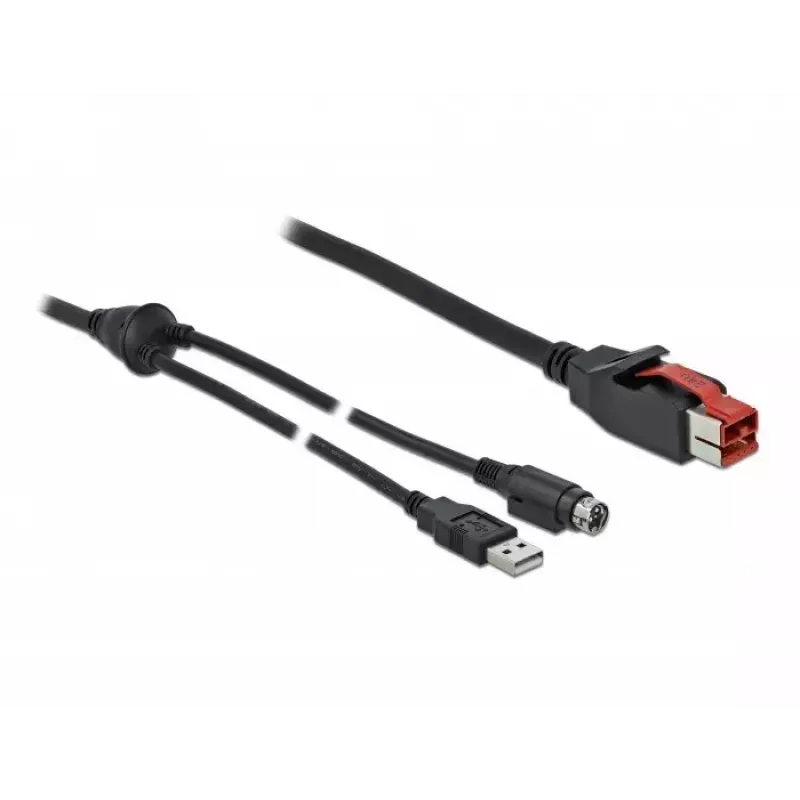 Καλώδιο PoweredUSB DeLOCK 85942 3m USB Type-A Mini-DIN 3-Pin
