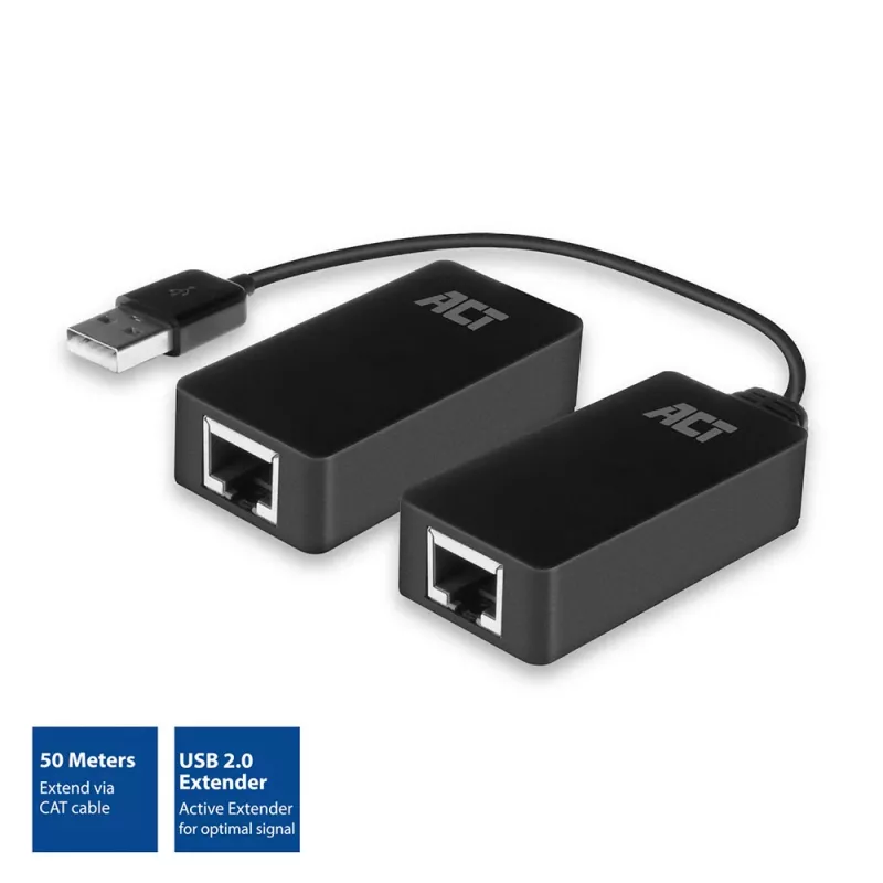 ACT Σετ επέκτασης USB μέσω UTP, έως 50 μέτρα