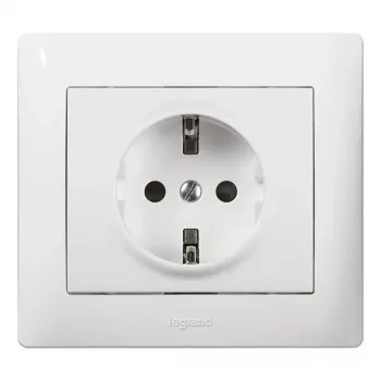 Πρίζα Legrand Galea Ultra — Μοντέλο 771063, λευκή έκδοση