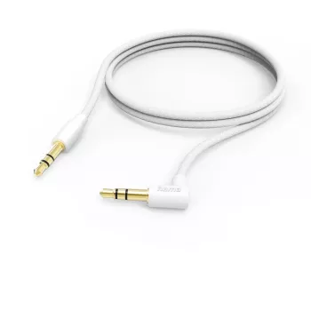 Hama 00201529 Καλώδιο ήχου 1 m 3,5 mm λευκό