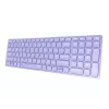 Ασύρματο πληκτρολόγιο Rapoo E9700M QWERTZ Γερμανικό λιλά RF Bluetooth