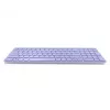 Ασύρματο πληκτρολόγιο Rapoo E9700M QWERTZ Γερμανικό λιλά RF Bluetooth