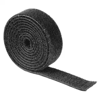 Hama 00221007 δεματικό καλωδίων δεματικό καλωδίων Velcro νάιλον μαύρο 1 τεμ.