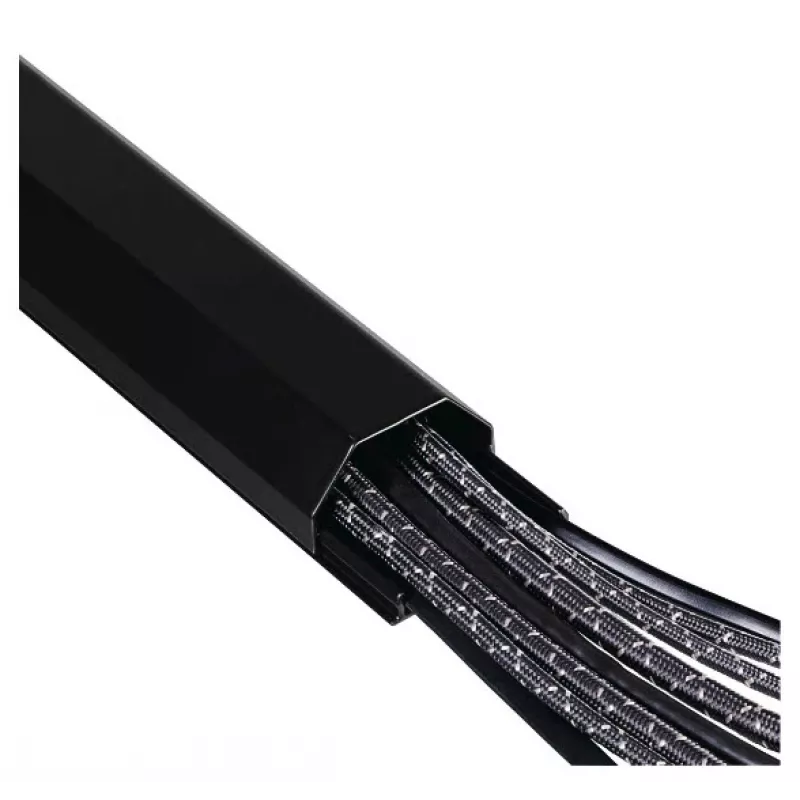 Hama 00220987 Οργανωτής καλωδίων Universal κανάλι καλωδίων μαύρο 1 τεμ.
