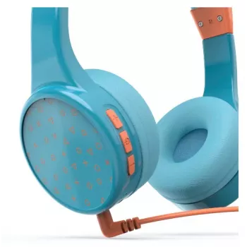 Hama Teens Guard II Ακουστικά Ασύρματα Head-band Κλήσεις/Μουσική USB Type-C Bluetooth Μπλε, Πορτοκαλί