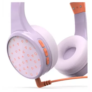 Hama Teens Guard II Ακουστικά Ασύρματα Head-band Κλήσεις/Μουσική USB Type-C Bluetooth Πορτοκαλί, Μωβ