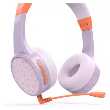 Hama Teens Guard II Ακουστικά Ασύρματα Head-band Κλήσεις/Μουσική USB Type-C Bluetooth Πορτοκαλί, Μωβ