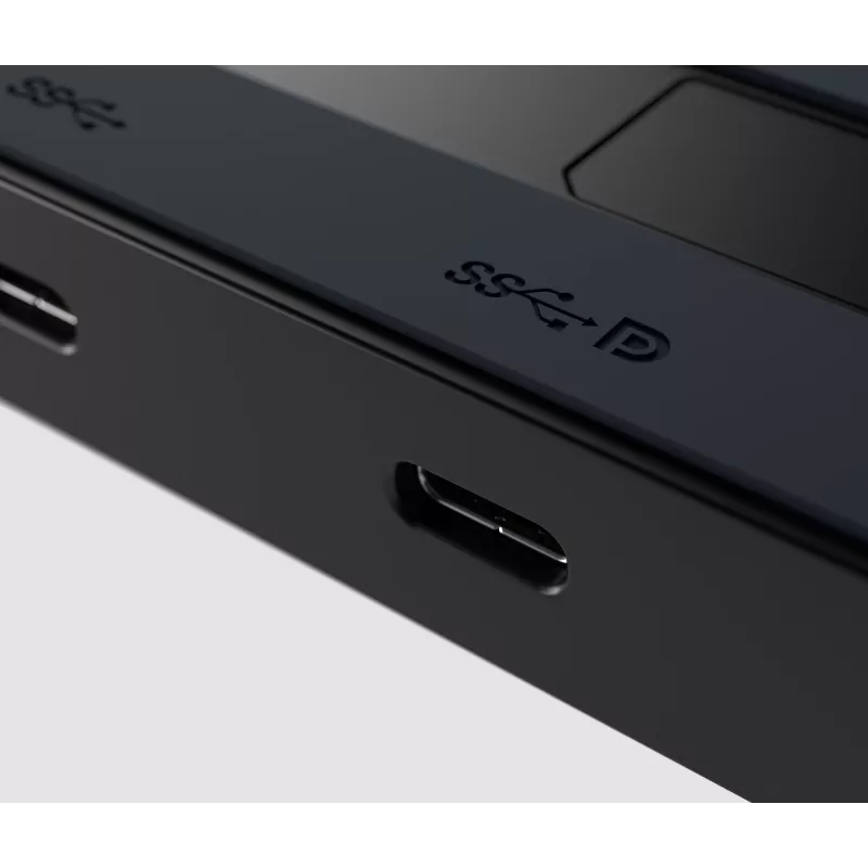 HP 6G842AA 4K USB-C πολλαπλών θυρών hub, αναπαραγωγέας θυρών, USB-C, DP, μαύρο
