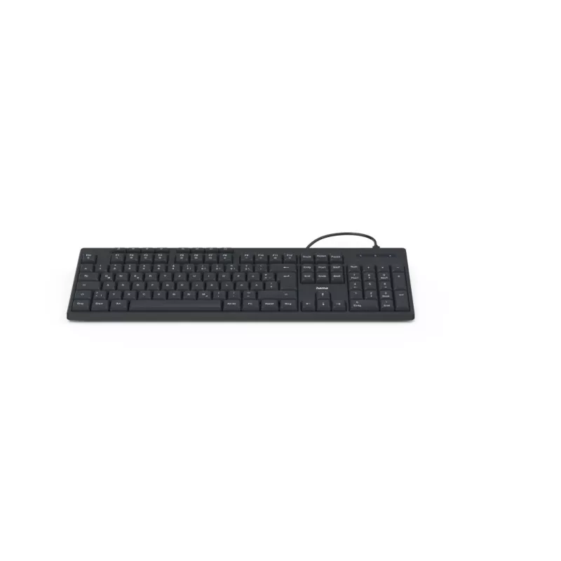Hama CK-200 Πληκτρολόγιο Home/Office USB QWERTZ Γερμανικό μαύρο