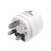 Hama 00223483 αντάπτορας ταξιδιού Type G (UK) Type F λευκό