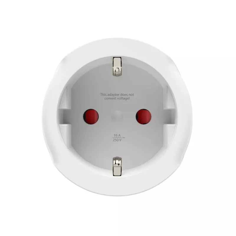 Hama 00223483 αντάπτορας ταξιδιού Type G (UK) Type F λευκό