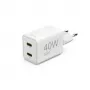 Hama 00201989 φορητός φορτιστής Headset, Laptop, Powerbank, Smartphone, Tablet λευκό AC γρήγορη φόρτιση εσωτερικού χώρου