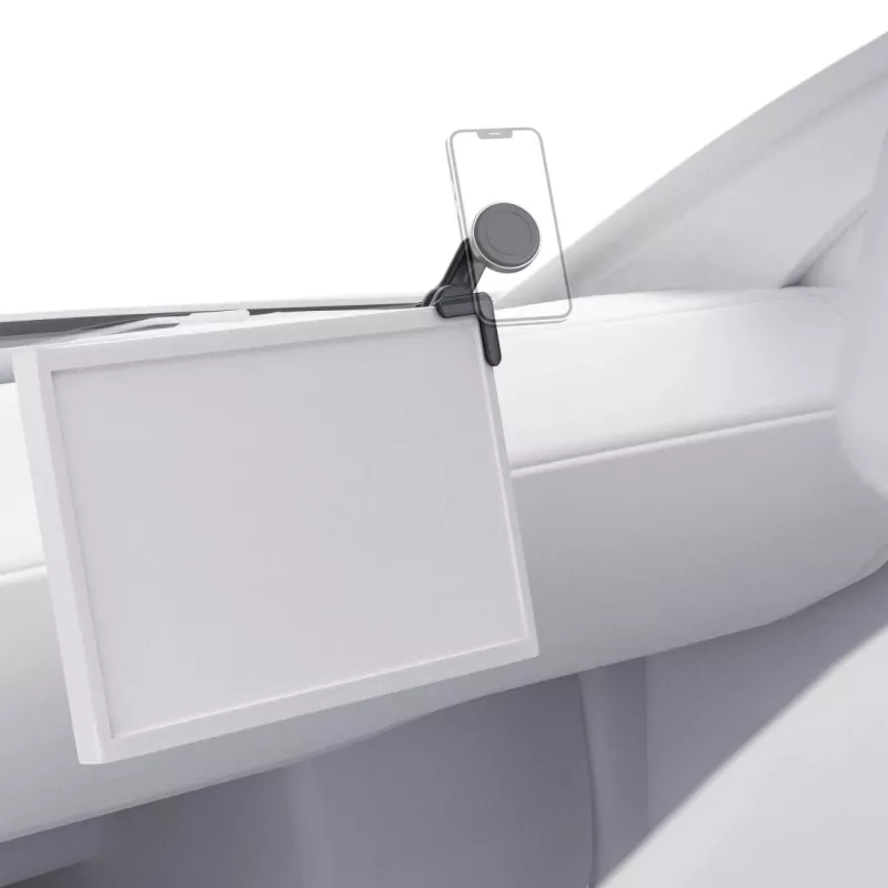 Hama 00201988 βάση ενεργή βάση κινητού τηλεφώνου/Smartphone μαύρο, ασημί