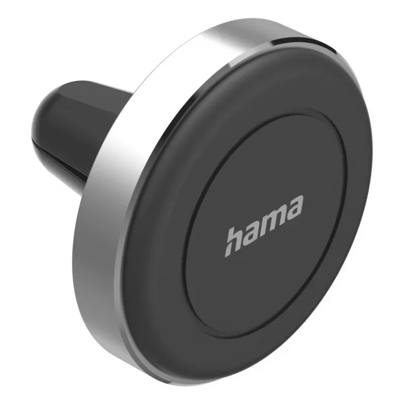 Hama Magnet Παθητική Βάση Κινητού/Smartphone Μαύρο, Ασημί