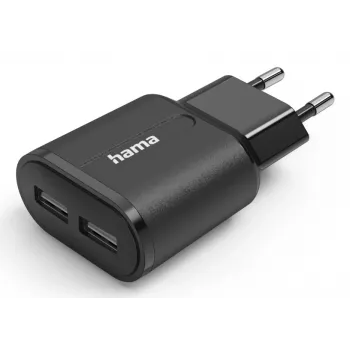Hama 00201971 Φορτιστής Κινητής Συσκευής Smartphone Μαύρο AC Εσωτερικού Χώρου
