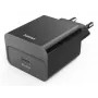 Hama 00201959 Φορτιστής Κινητής Συσκευής Headset, Powerbank, Smartphone, Tablet Μαύρο AC Ταχεία Φόρτιση Εσωτερικού Χώρου