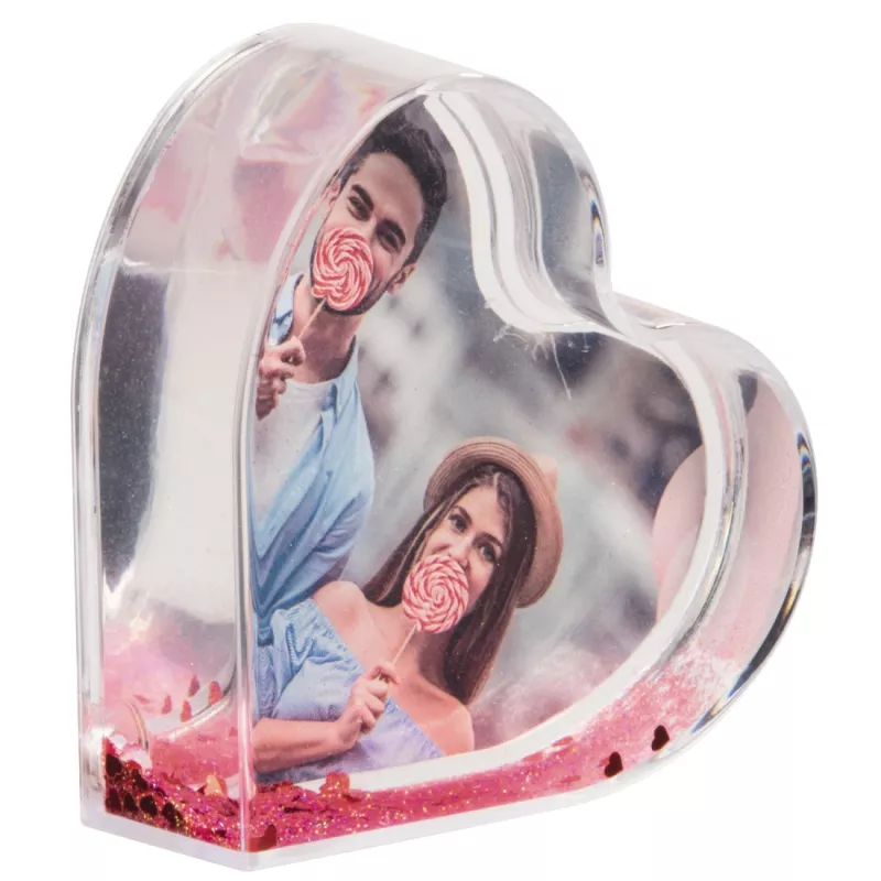 Hama Heart κορνίζα κόκκινο, διαφανές