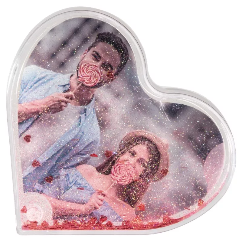 Hama Heart κορνίζα κόκκινο, διαφανές