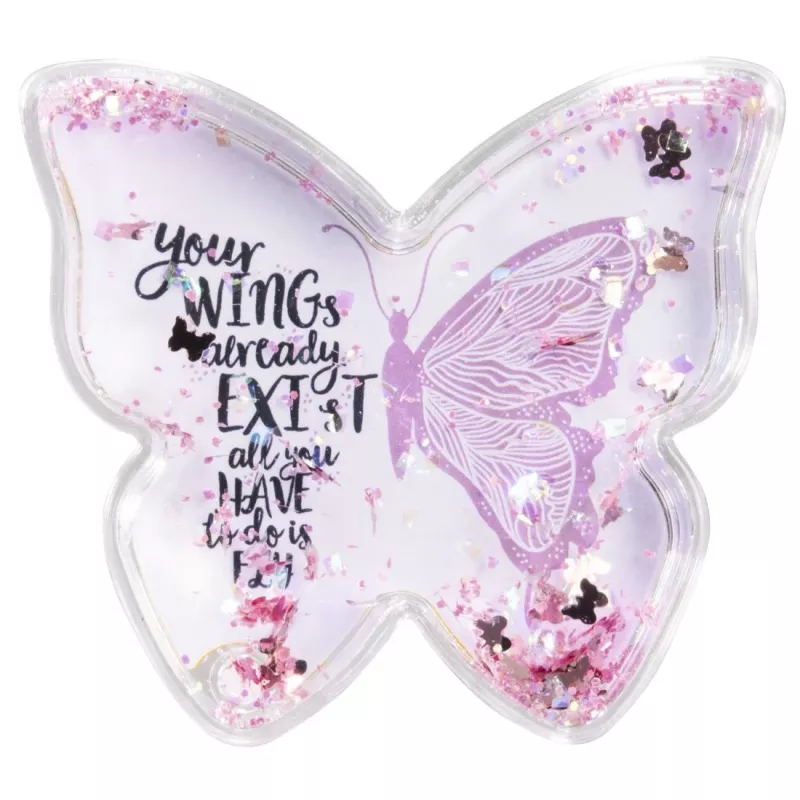 Hama Butterfly κορνίζα ροζ, διαφανές