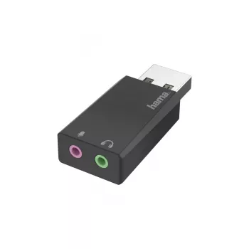 Hama Essential Line κάρτα ήχου USB 2.0 stereo (00200323)