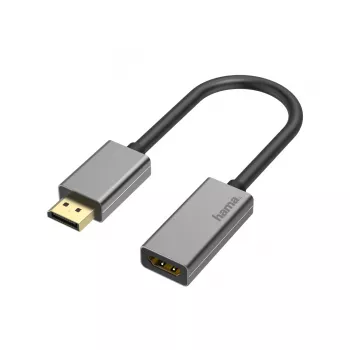 Hama 00200329 προσαρμογέας καλωδίου βίντεο DisplayPort HDMI μαύρο