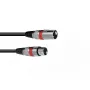 Καλώδιο ήχου Omnitronic 30220401 0,5 m XLR 3-πολικό μαύρο