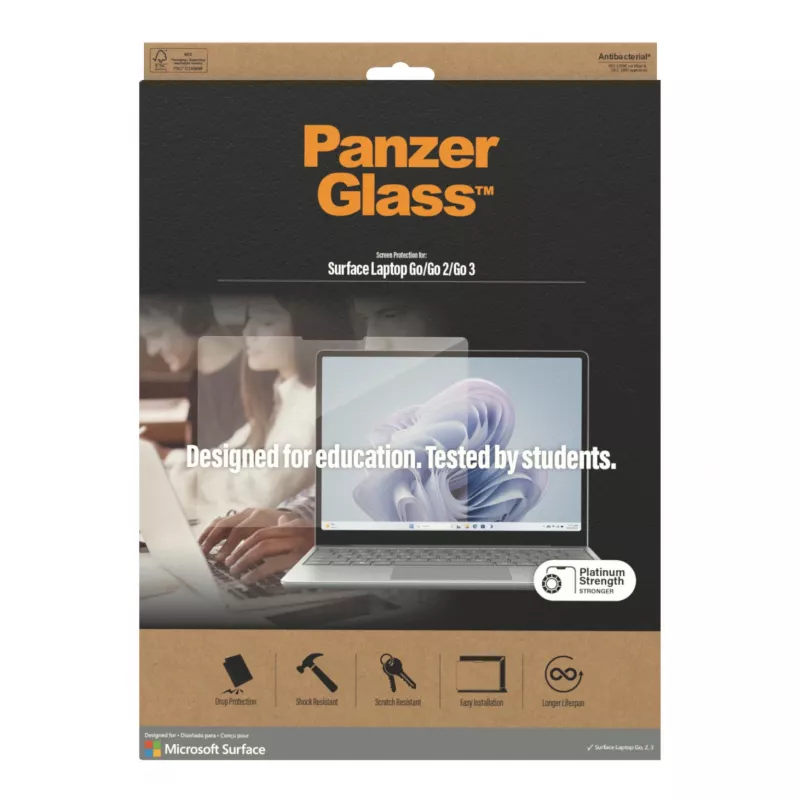 PanzerGlass® Προστατευτικό γυαλί οθόνης Microsoft Surface Laptop Go3 | Go 2 | Go