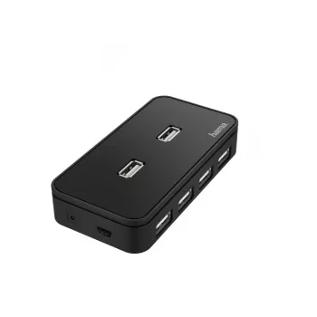 Hama Entry Line 00200123 διανομέας USB, 7 x USB 2.0, επιτραπέζιος