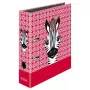 Herlitz maX.file Cute Animals Zebra μοτίβο ντοσιέ αρχειοθέτησης, A4, 80 mm