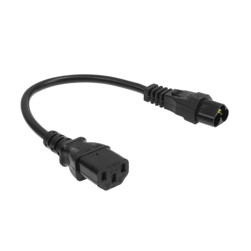 ACT AK5247 καλώδιο τροφοδοσίας C6 - C13, 0,2 m, μαύρο