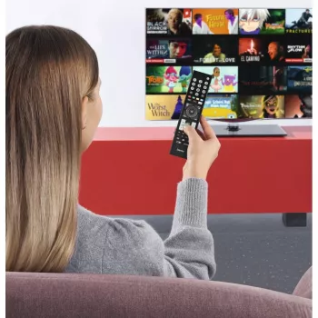Hama 00221065 Τηλεχειριστήριο IR Wireless TV με κουμπιά