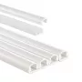 Hama 00220980 Οργανωτής καλωδίων Universal κανάλι καλωδίων Λευκό 4 τεμ.