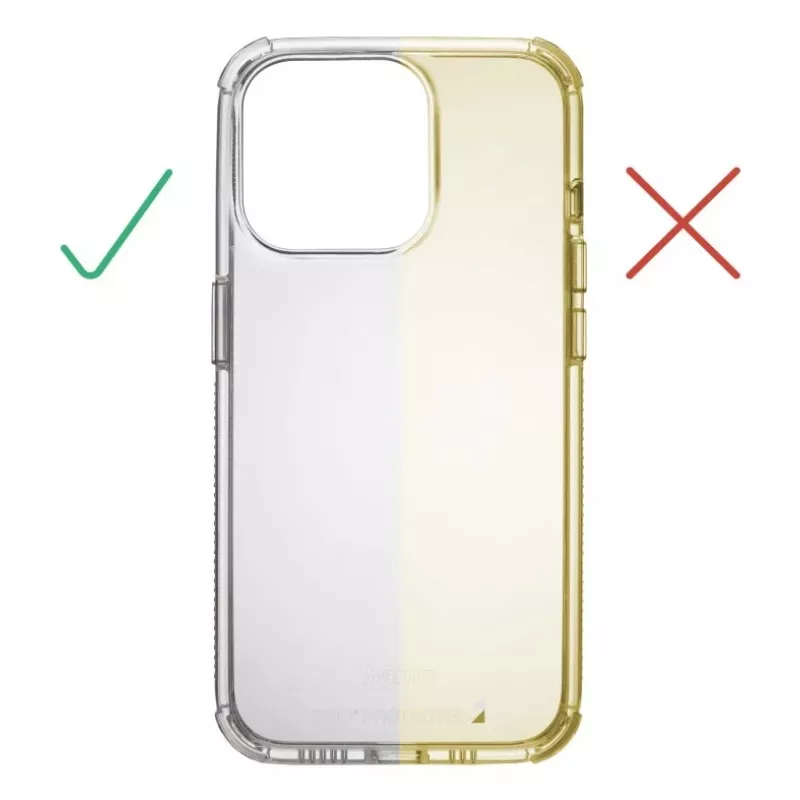 Hama Extreme Protect 00123764 θήκη κινητού για Apple iPhone 16 Pro, διαφανής