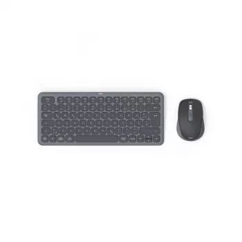 Hama WKM-500 πληκτρολόγιο ποντίκι σετ Home/Office RF Wireless + Bluetooth QWERTZ Γερμανικό Μαύρο