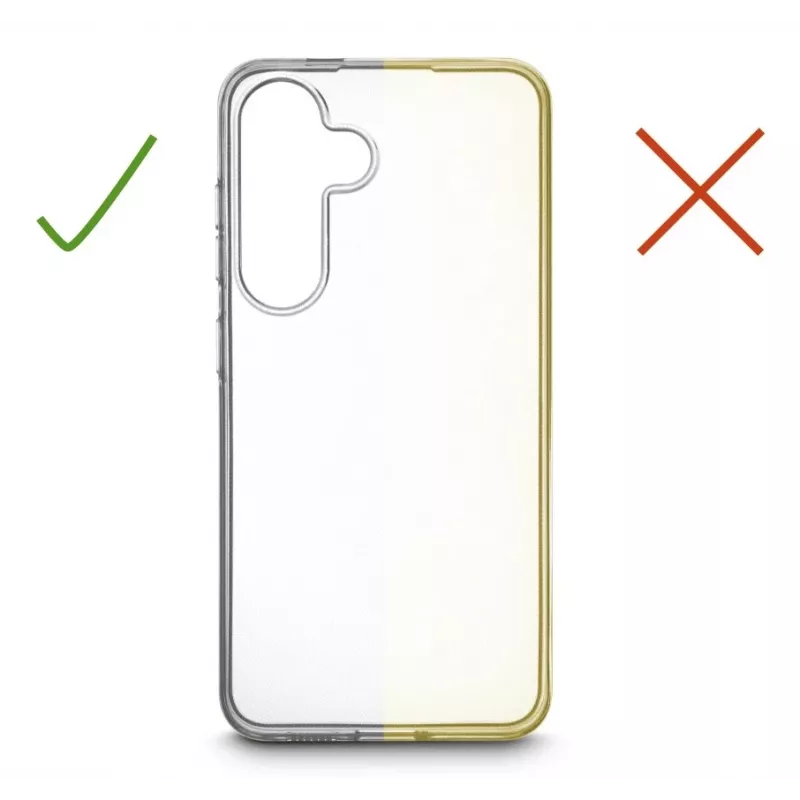 Hama Always Clear θήκη κινητού για Samsung Galaxy S25 Edge, διάφανη